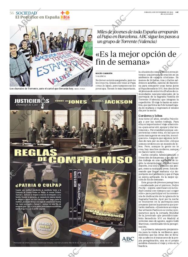 ABC MADRID 06-11-2010 página 56