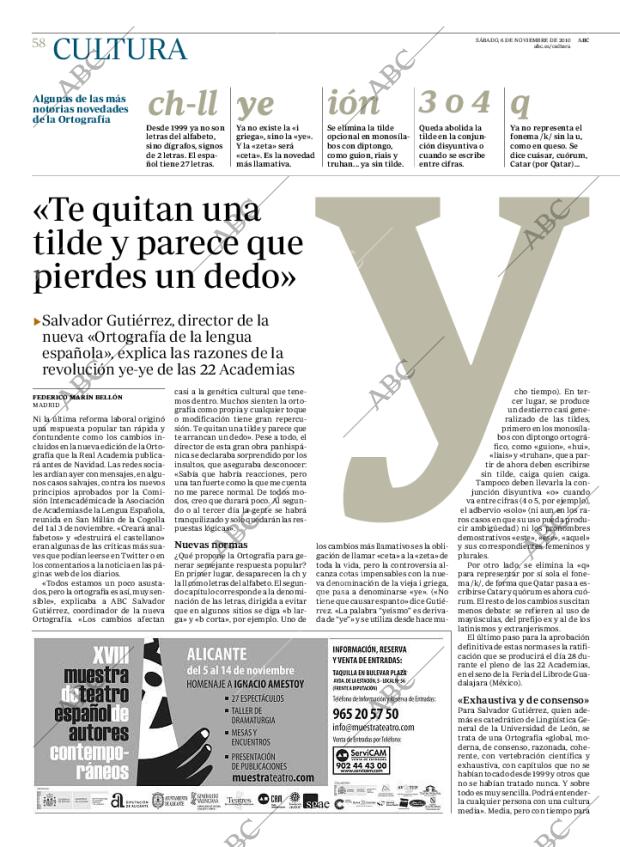 ABC MADRID 06-11-2010 página 58