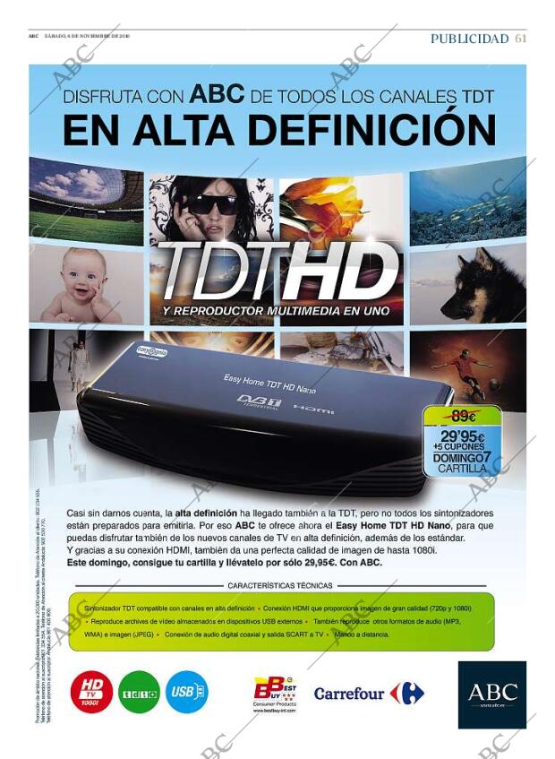 ABC MADRID 06-11-2010 página 61