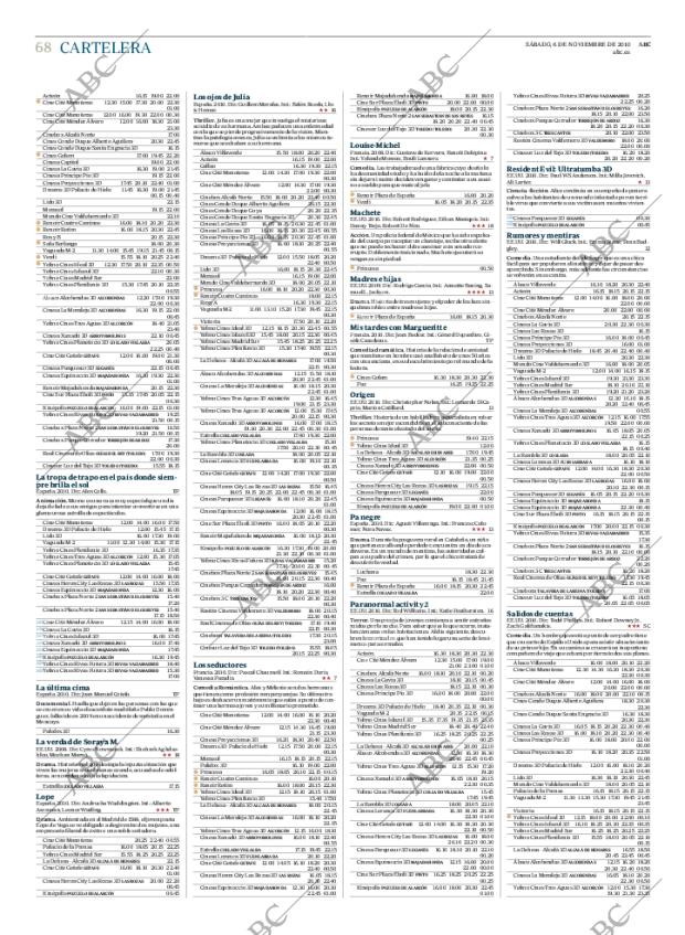 ABC MADRID 06-11-2010 página 68