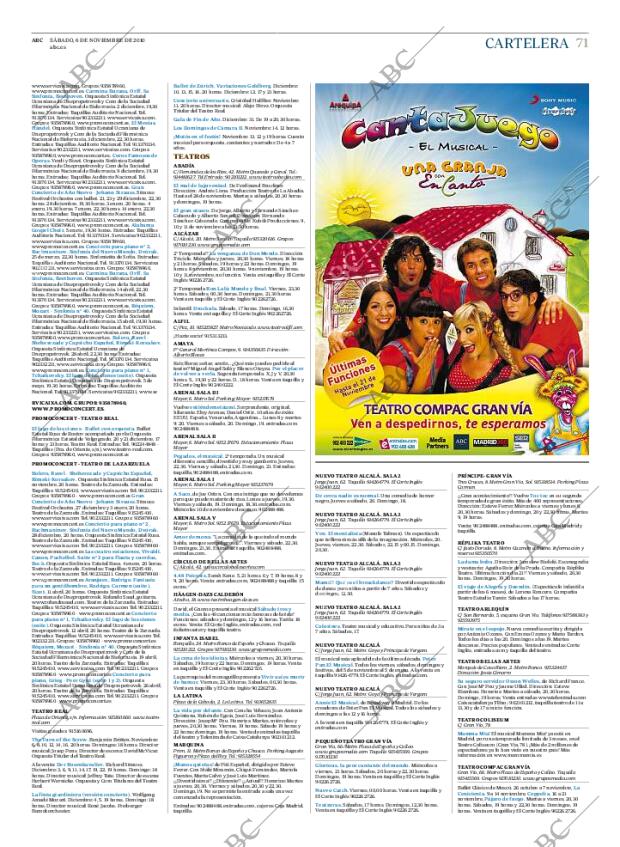 ABC MADRID 06-11-2010 página 71