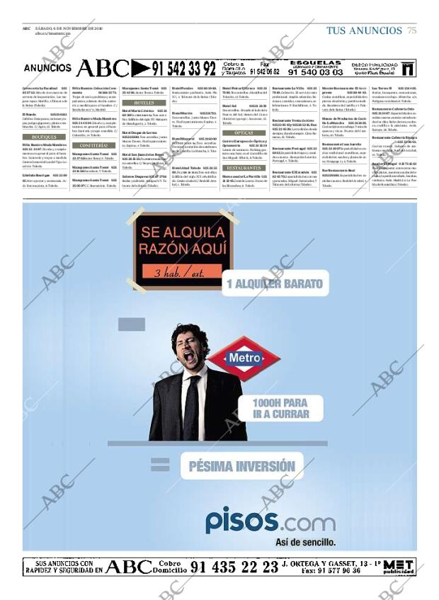 ABC MADRID 06-11-2010 página 75