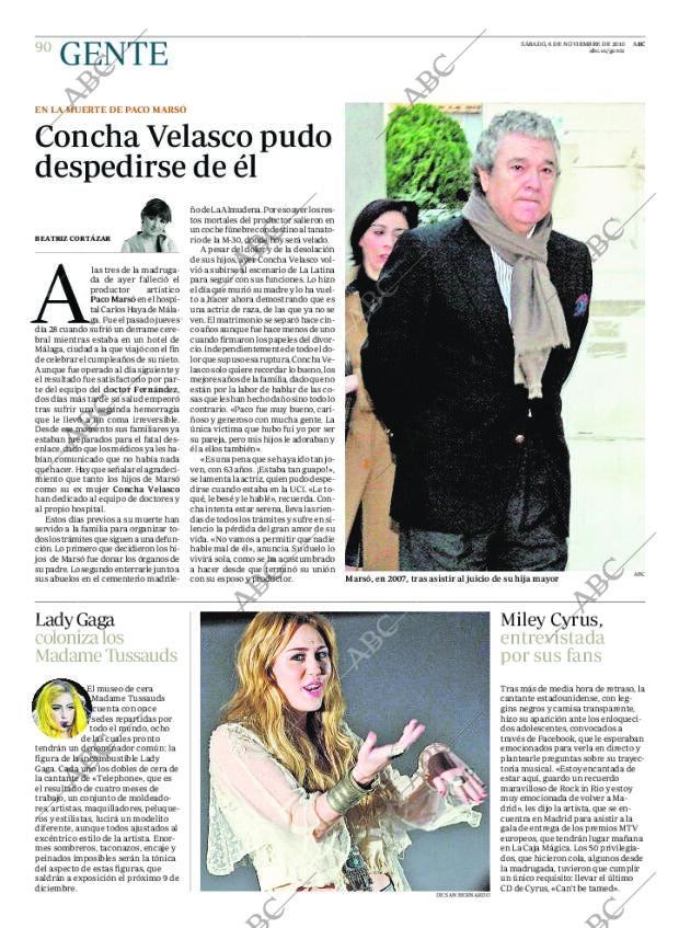 ABC MADRID 06-11-2010 página 90