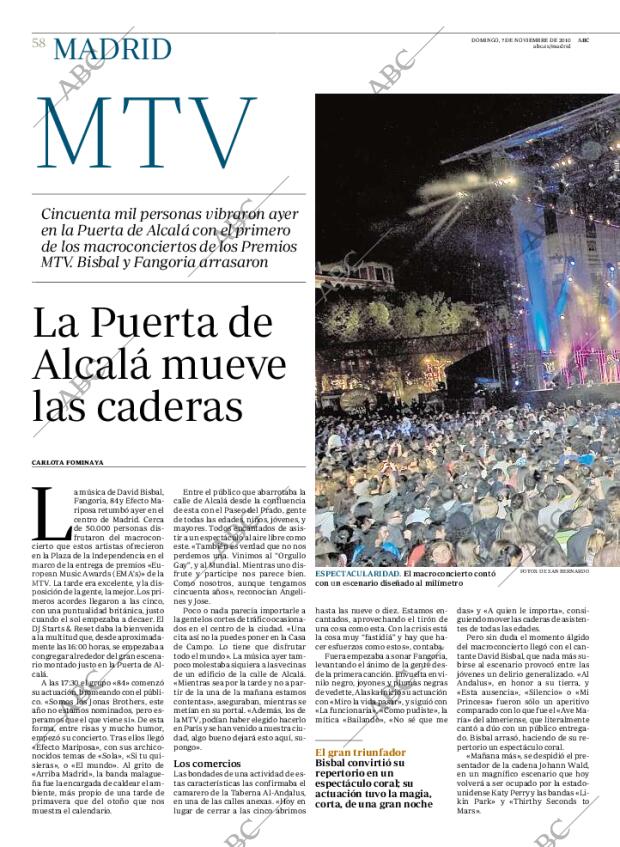 ABC MADRID 07-11-2010 página 60