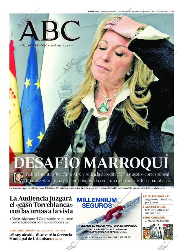 ABC CORDOBA 13-11-2010 página 1