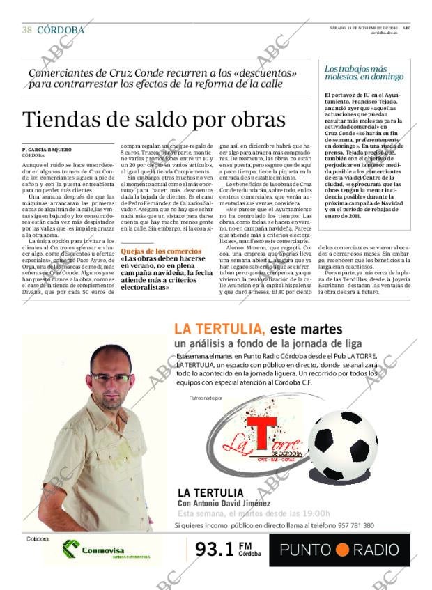 ABC CORDOBA 13-11-2010 página 38