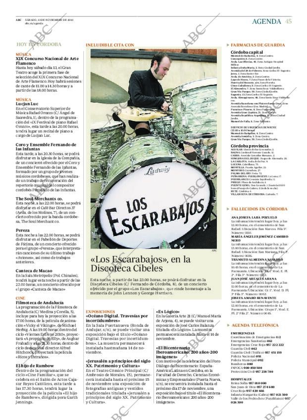 ABC CORDOBA 13-11-2010 página 45
