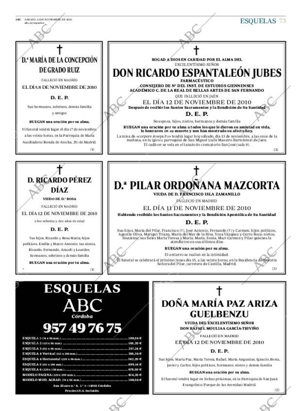 ABC CORDOBA 13-11-2010 página 73
