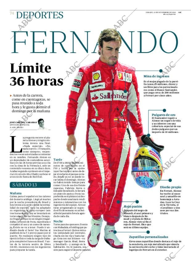 ABC CORDOBA 13-11-2010 página 74