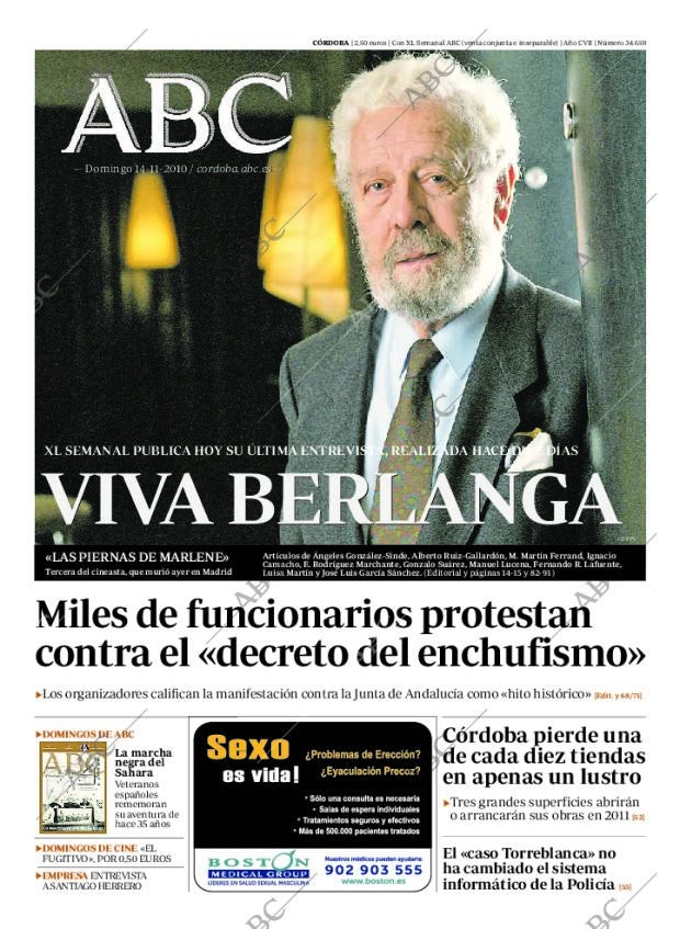 ABC CORDOBA 14-11-2010 página 1