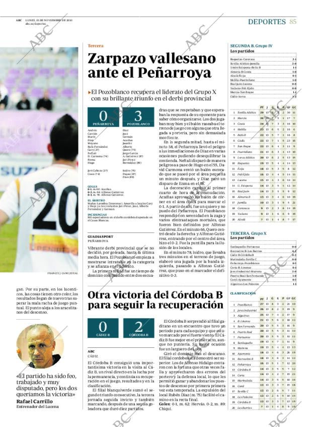 ABC CORDOBA 15-11-2010 página 85