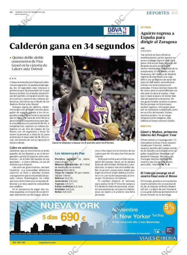 ABC MADRID 19-11-2010 página 103