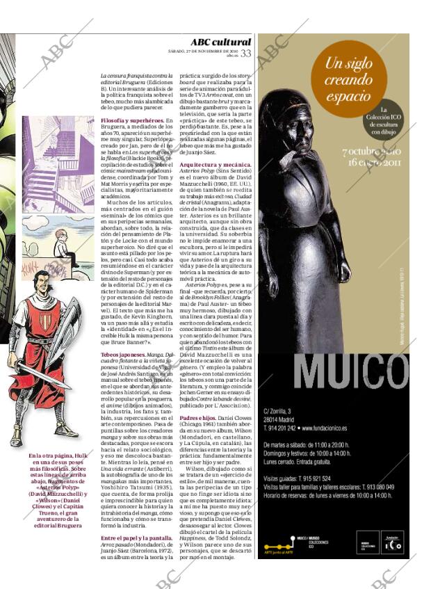 CULTURAL MADRID 27-11-2010 página 33