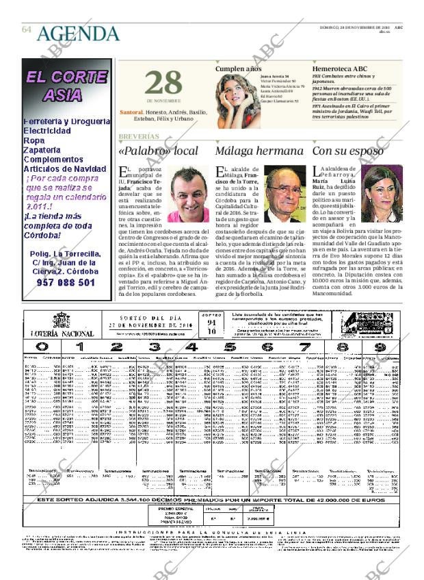 ABC CORDOBA 28-11-2010 página 64
