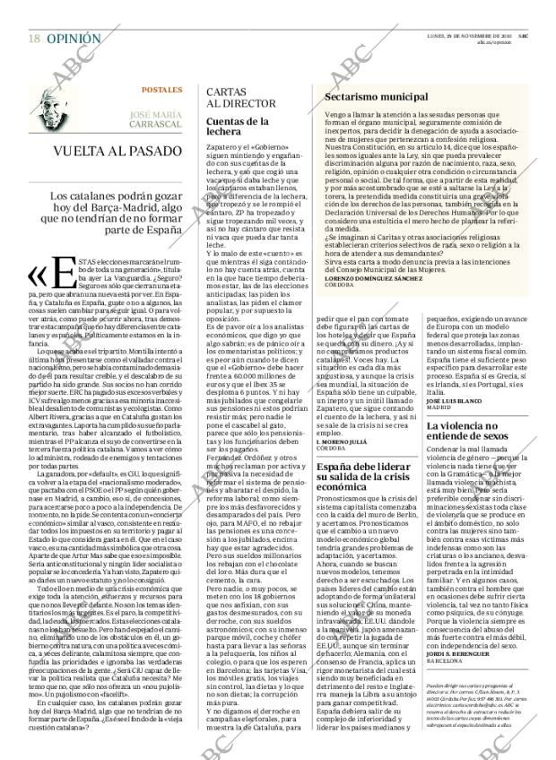 ABC CORDOBA 29-11-2010 página 18