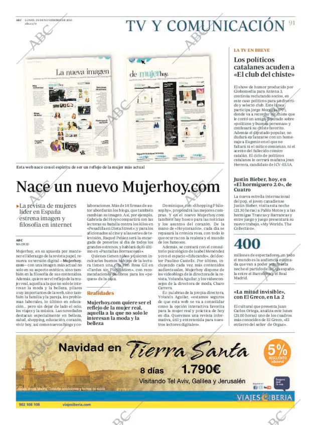 ABC MADRID 29-11-2010 página 91