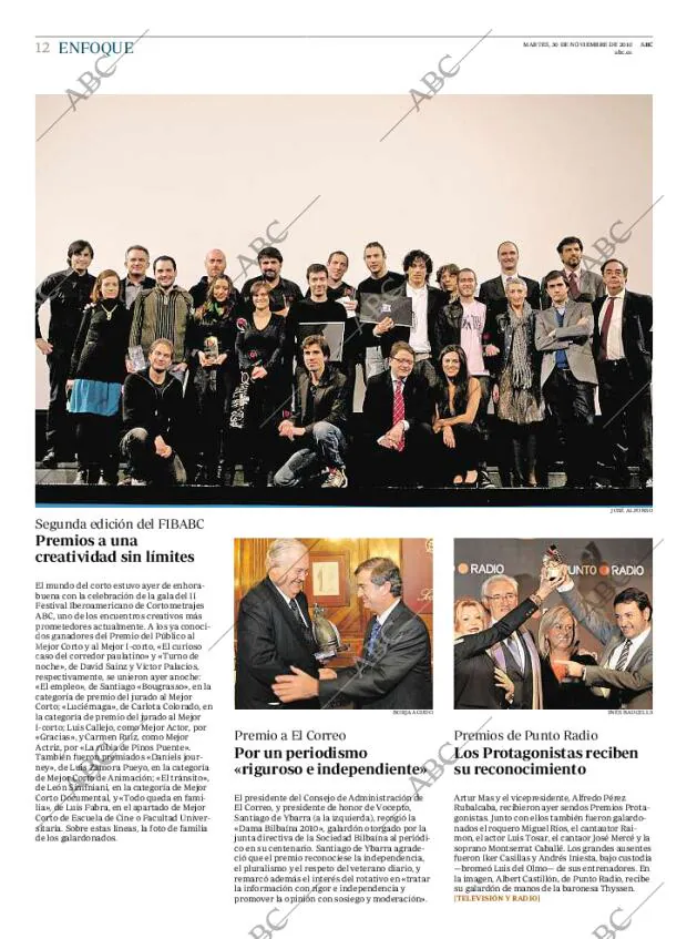 ABC MADRID 30-11-2010 página 12