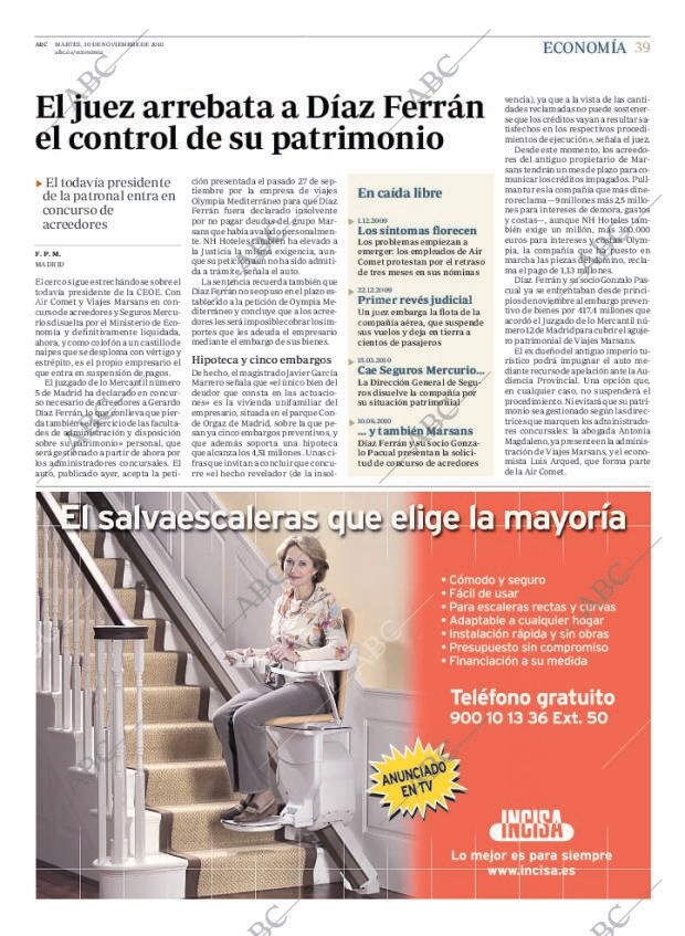 ABC MADRID 30-11-2010 página 39