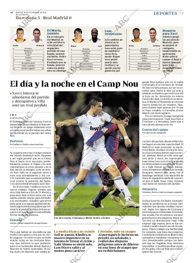 ABC MADRID 30-11-2010 página 73