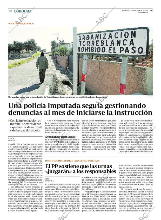 ABC CORDOBA 01-12-2010 página 38