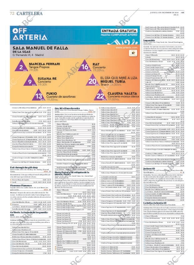ABC MADRID 02-12-2010 página 72