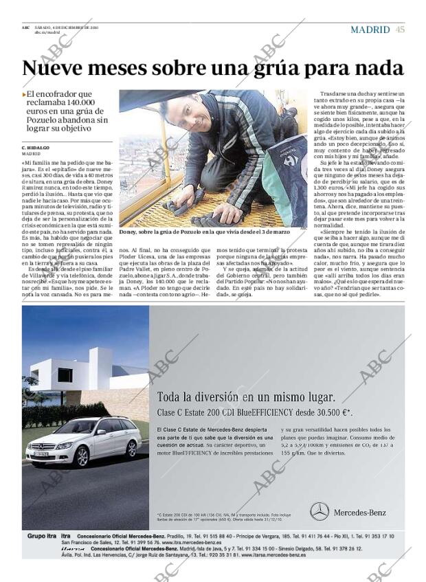 ABC MADRID 04-12-2010 página 45