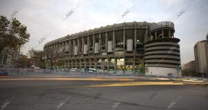 En la Imagen: estadio Santiago Bernabeu