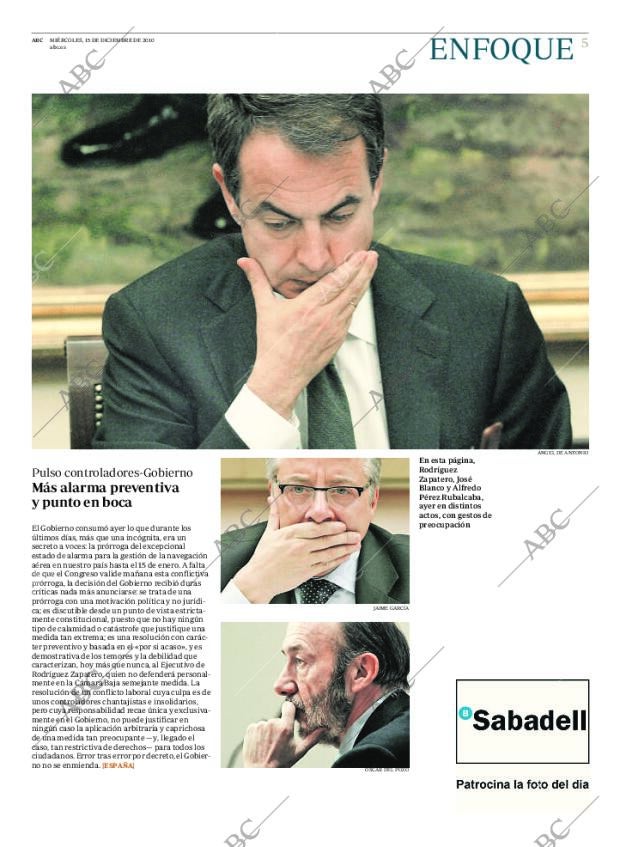 ABC MADRID 15-12-2010 página 5