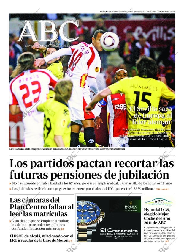 ABC SEVILLA 16-12-2010 página 1