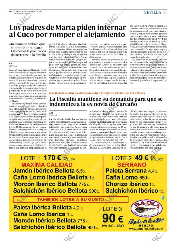 ABC SEVILLA 17-12-2010 página 25