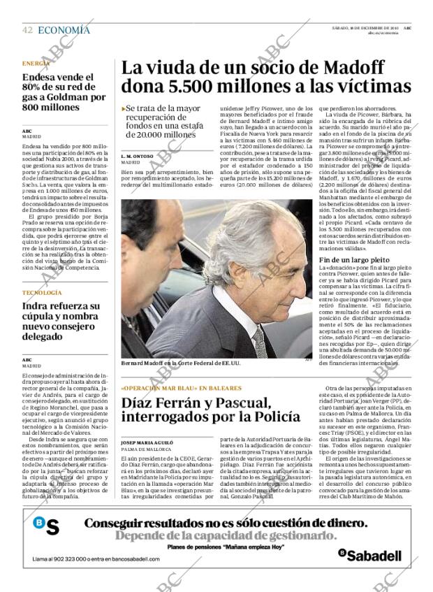 ABC MADRID 18-12-2010 página 42