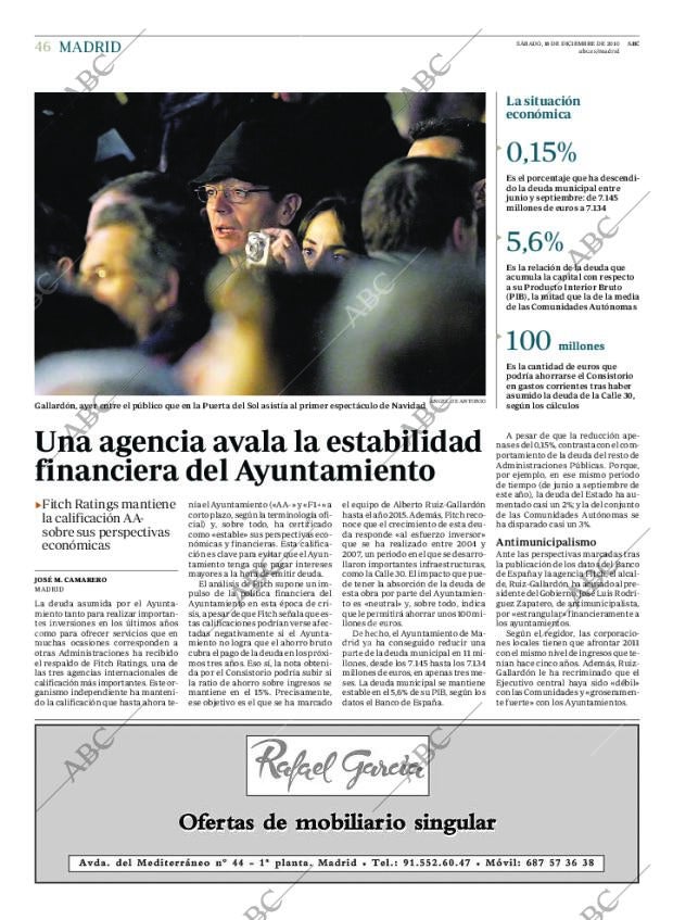 ABC MADRID 18-12-2010 página 46