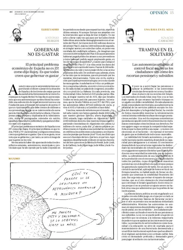 ABC MADRID 19-12-2010 página 15