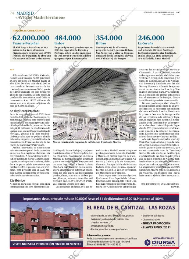 ABC MADRID 19-12-2010 página 74
