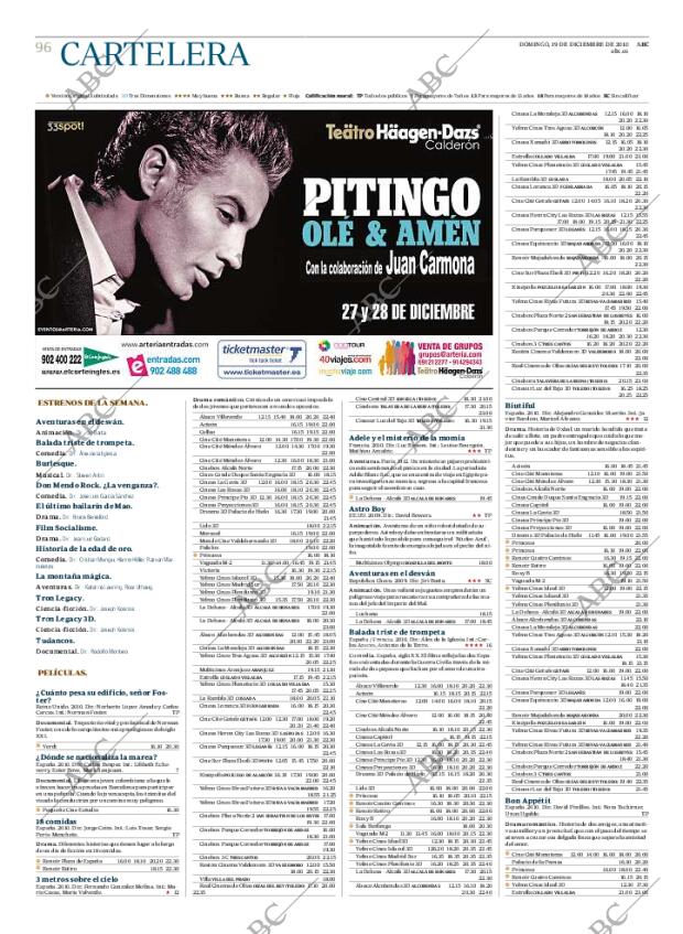 ABC MADRID 19-12-2010 página 96
