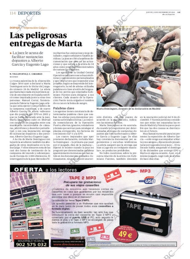 ABC MADRID 23-12-2010 página 118