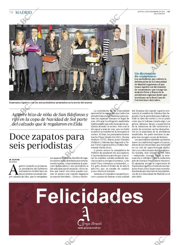 ABC MADRID 23-12-2010 página 82