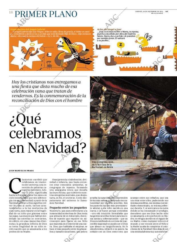 ABC MADRID 24-12-2010 página 18