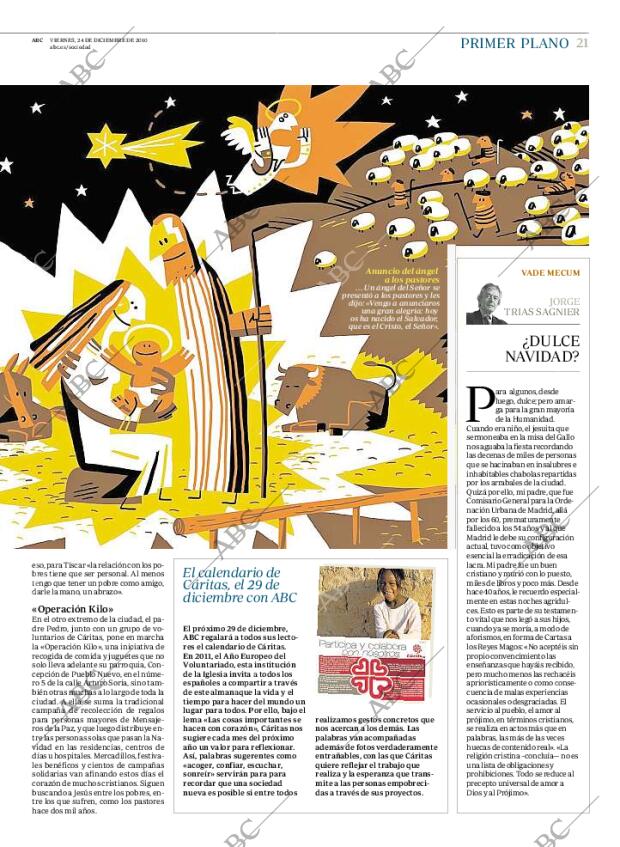 ABC MADRID 24-12-2010 página 21