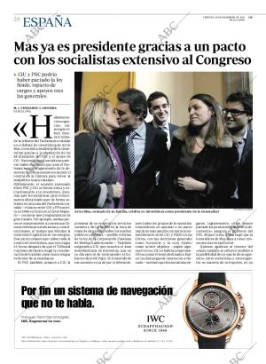 ABC MADRID 24-12-2010 página 28