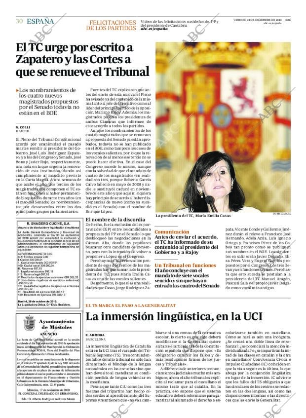 ABC MADRID 24-12-2010 página 30