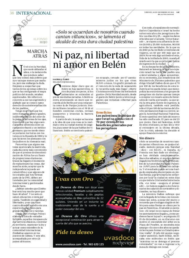 ABC MADRID 24-12-2010 página 38
