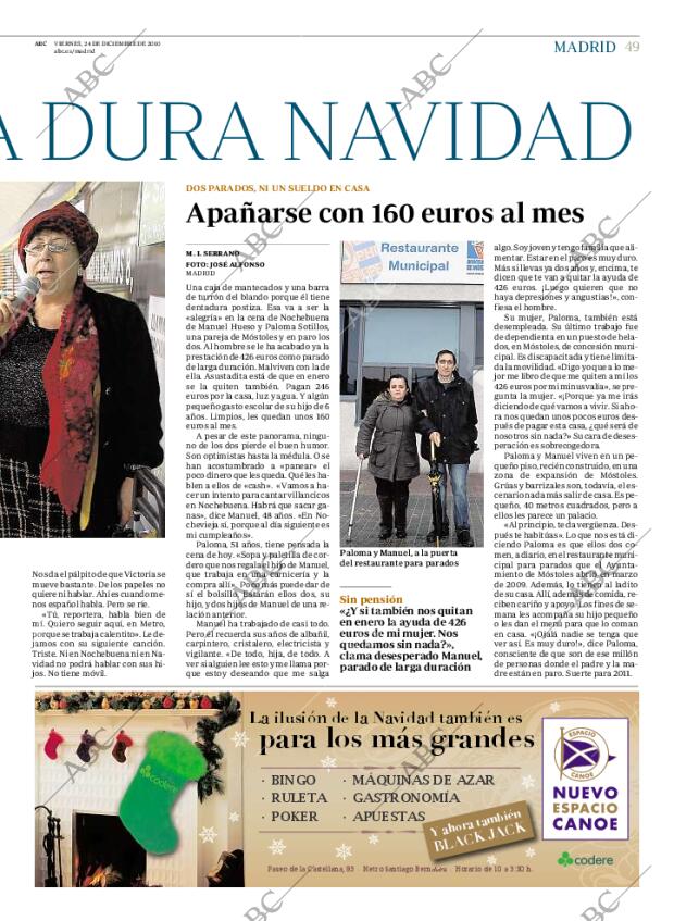 ABC MADRID 24-12-2010 página 49