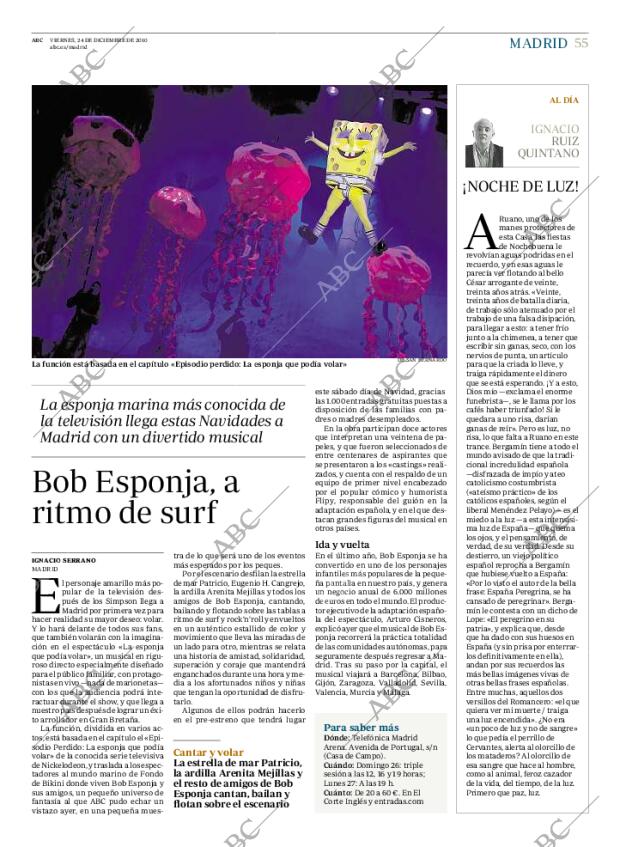 ABC MADRID 24-12-2010 página 55