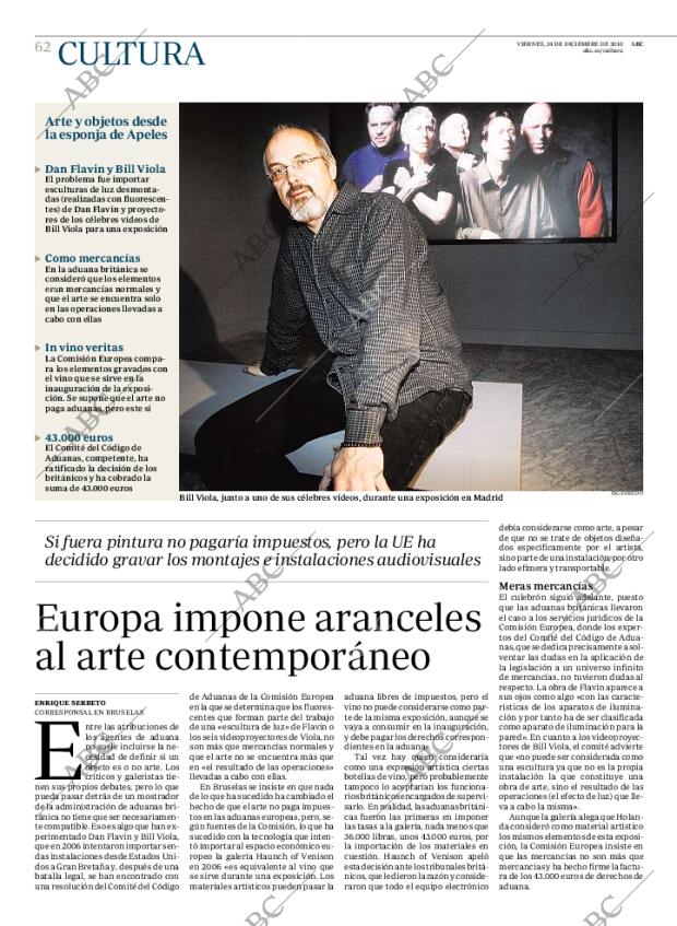 ABC MADRID 24-12-2010 página 62