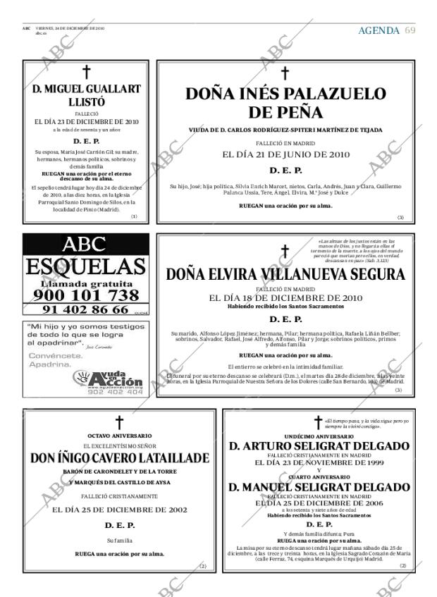 ABC MADRID 24-12-2010 página 69