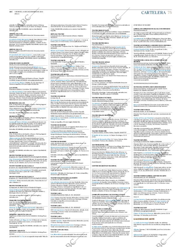 ABC MADRID 24-12-2010 página 75