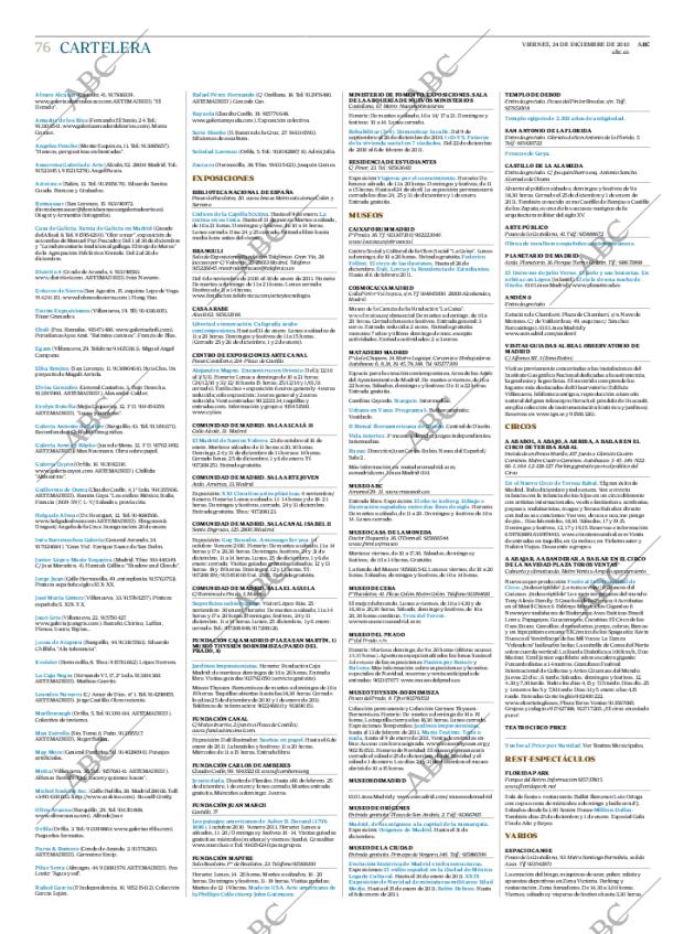 ABC MADRID 24-12-2010 página 76