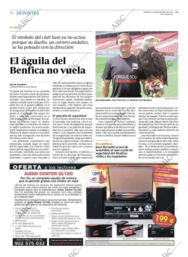 ABC MADRID 24-12-2010 página 80