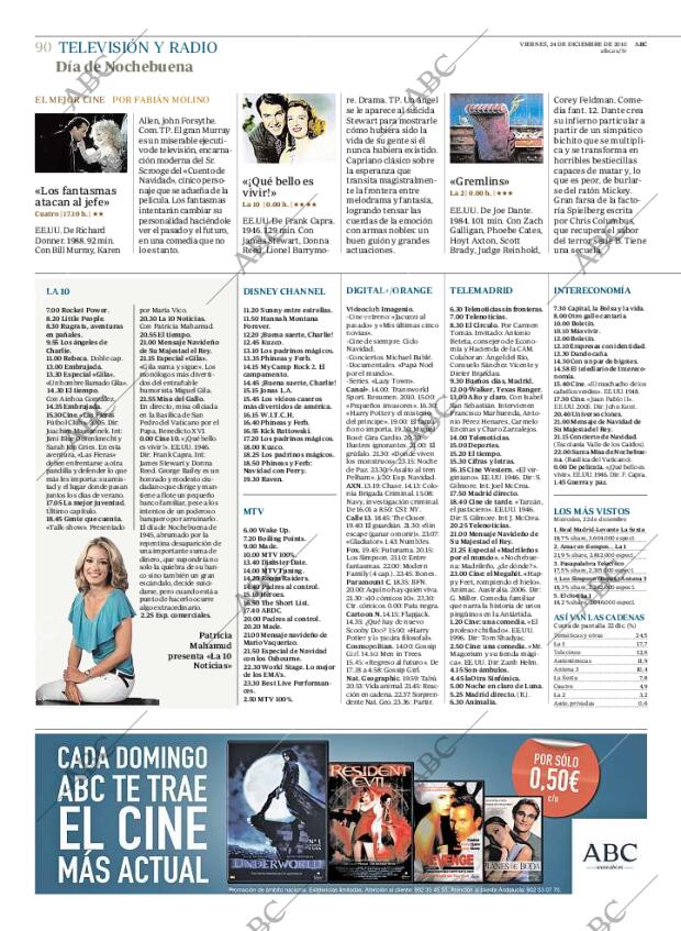 ABC MADRID 24-12-2010 página 90